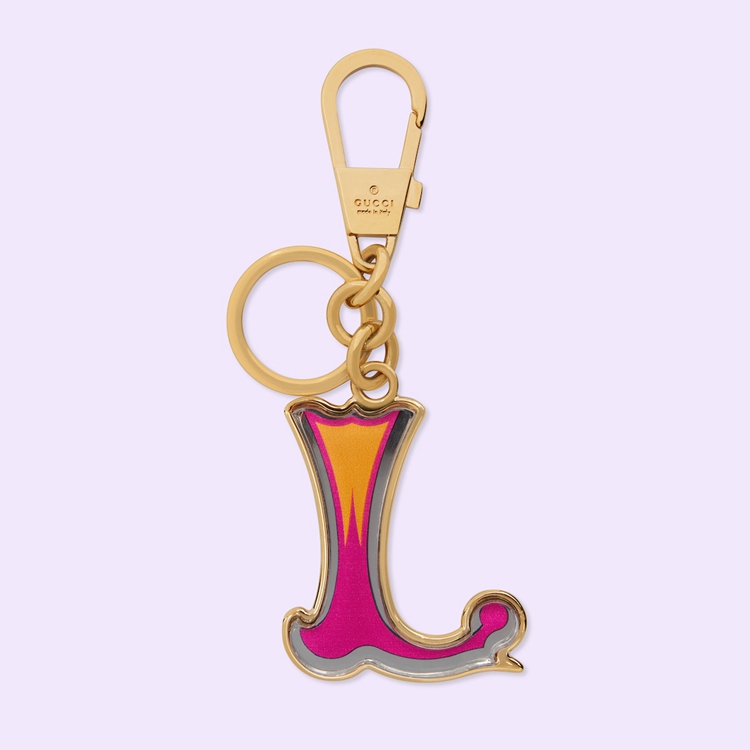 727977.JCFUG.8555.001.100.0000.Light Letter L Plexiglas keychain
